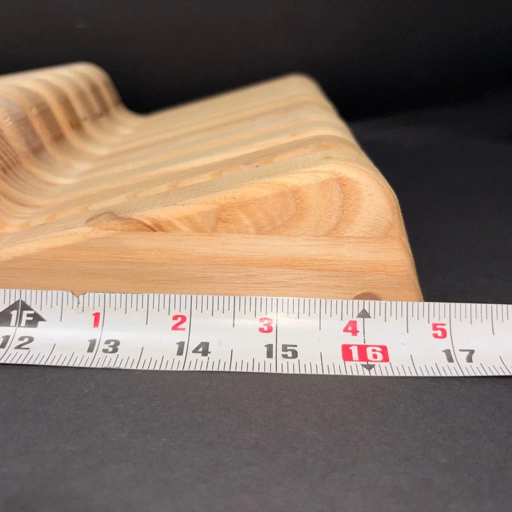 J.K. Adam's Co 15 Slots & 1 Honing Slot In-Drawer Solid Wood Knife Block Holder